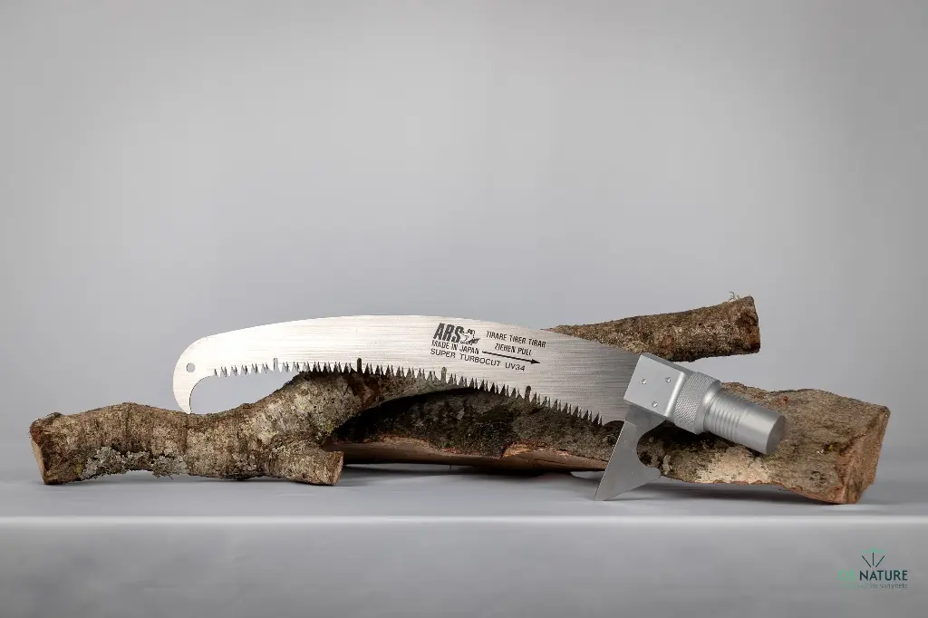 Complete UV34 saw head for screw-in pole