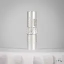 Tube connector for screw-in pole