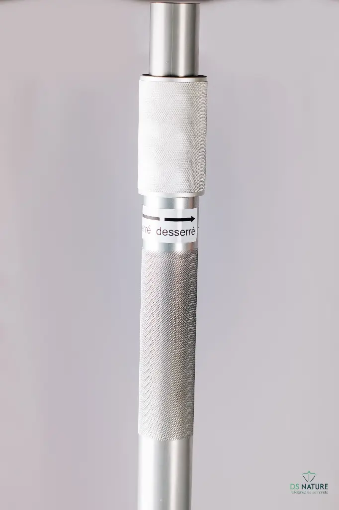 Perche télescopique 2 pans lg 1m80 à 3m40