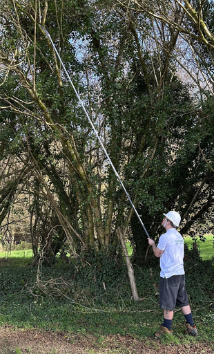 [PTL480] Perche télescopique 3 tubes